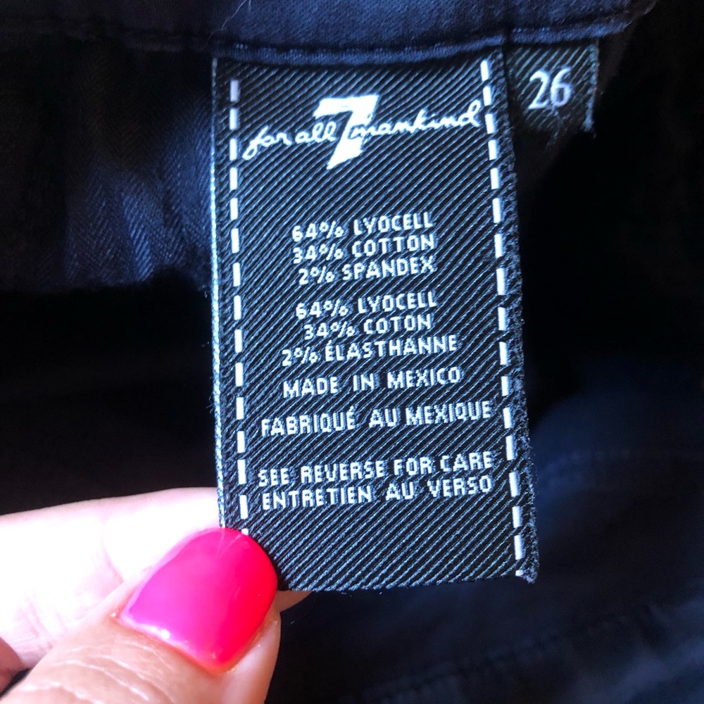 7 for all mankind b(air) ankle skinny jeans - Picture 9 of 10